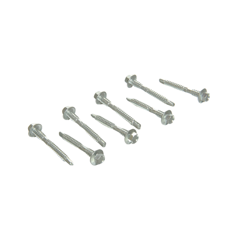 Sekskantet flens dobbeltboreskrue